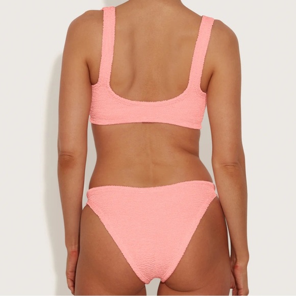 NWT Hunza g bonnie bikini in peach one size - Picture 3 of 9